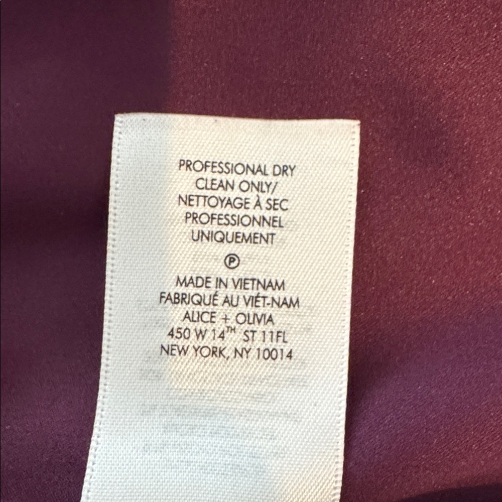 Alice and Olivia Macey Velvet Blazer - Picture 6 of 6